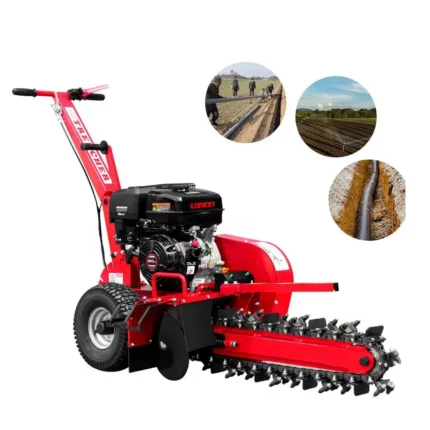 High-Quality Automatic Hydraulic Farm Tractor with 600mm Depth Handheld Chain Pump