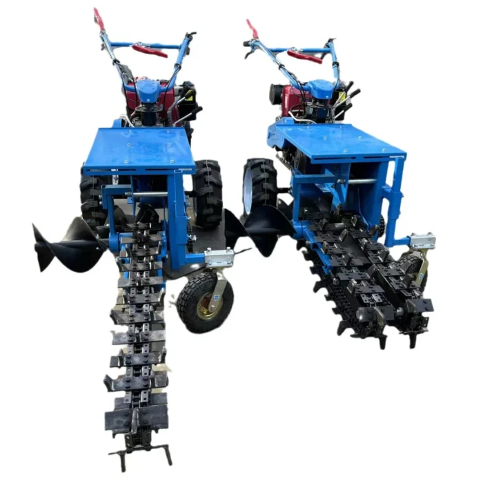 Walk Behind Trencher Machine Engineering Chain Trencher Chainsaw ...
