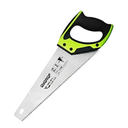 14-inch Professional Hand Saw, Soft Grip Hard Point Hand Saw for Sawing, Pruning, Gardening, Cutting Wood, Drywall, Pipes