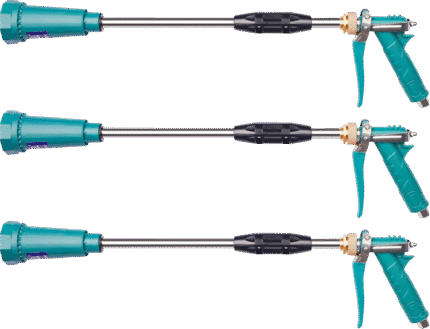 New extended atomizing spray gun agricultural electric sprayer high pressure plunger pump fruit tree spray gun