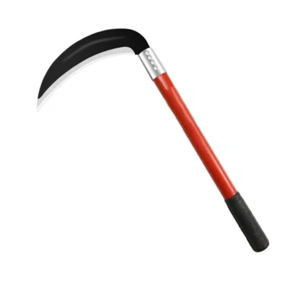 Harvesting weeding sickle, steel long-handled agricultural weeding hand sickle for mowing