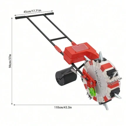 Manual Garden Seeder, Hand-Push Seeder Which Can Sow Seeds Of 3-15 Mm, Such As Maize, Soybean, Peanut, Mung Bean, Cotton