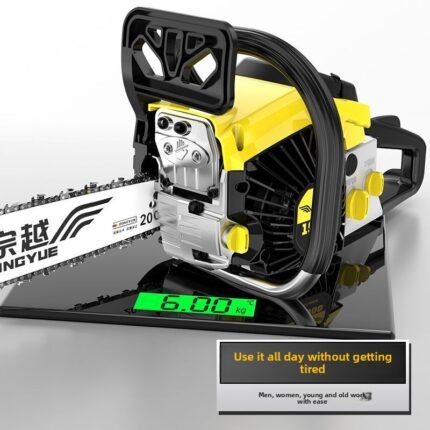 Four-stroke pure gasoline chain saw genuine gasoline saw logging saw high-power chain saw